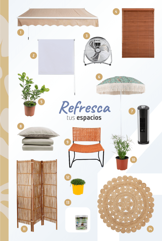 ¿Cómo refrescar una casa muy calurosa? 12 trucos - Decolovers