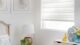 Cómo combinar el color de pisos, muebles y cortinas con paredes blancas