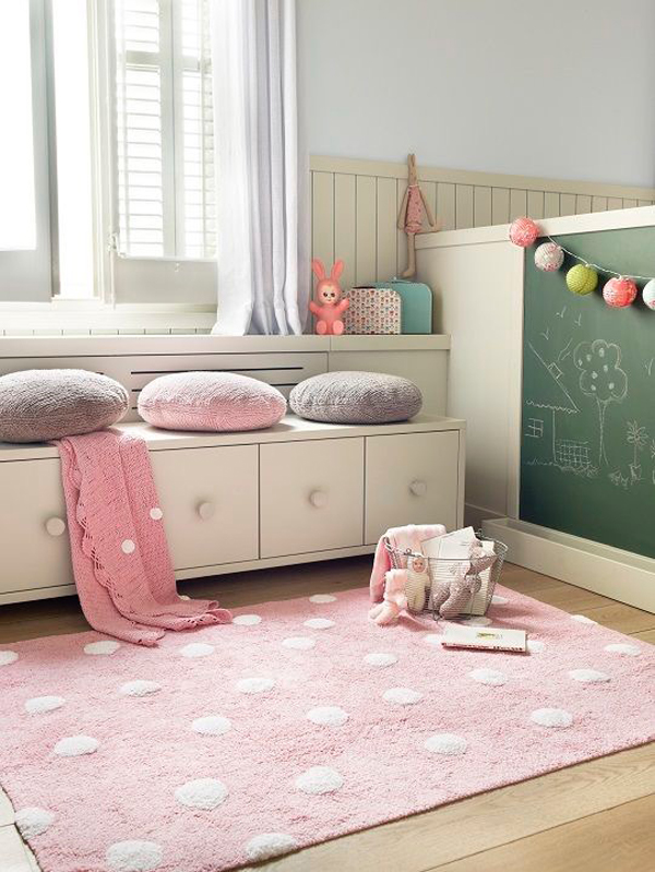 alfombra-moderna-rosada-pieza-bebe