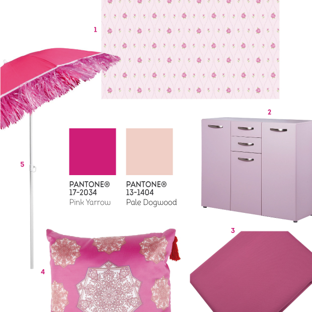 paleta de colores perfecta para decorar tu casa el 2017 rosados