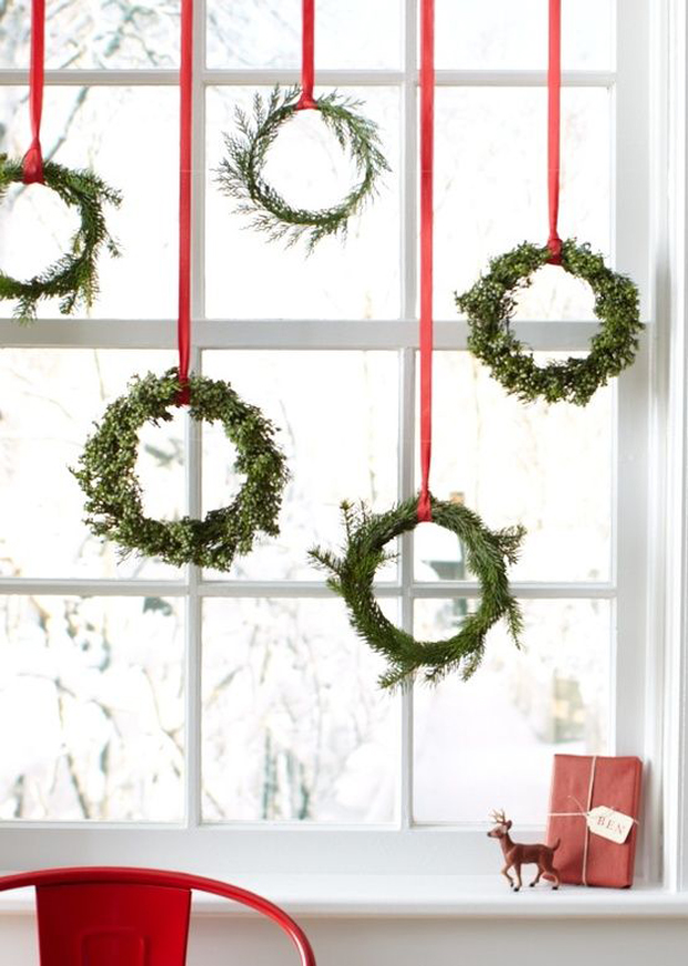 7 ideas para decorar navidad con lo que tienes en casa coronas