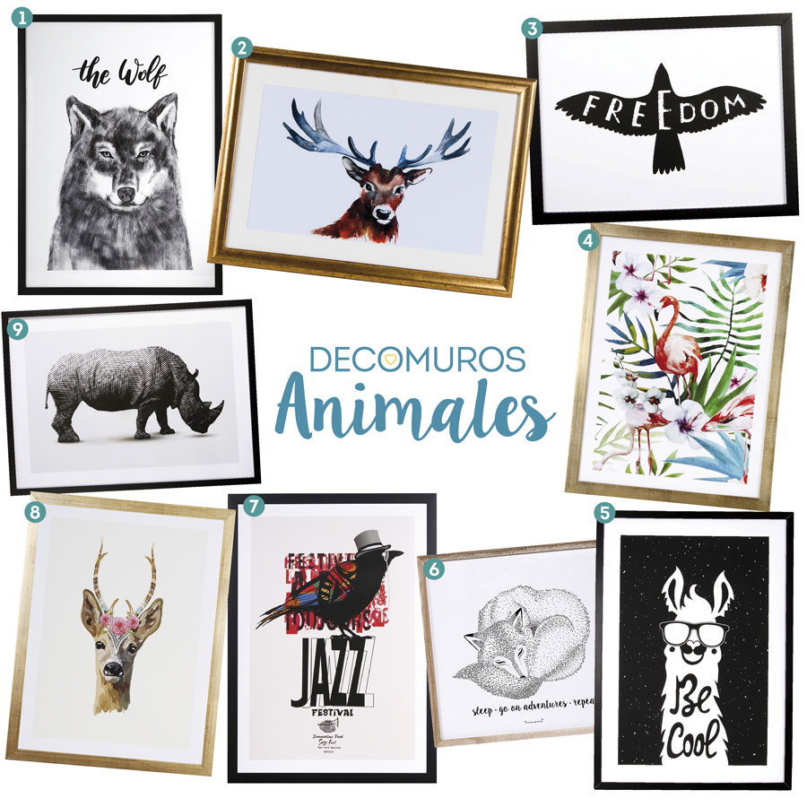 paredes animales moodboard