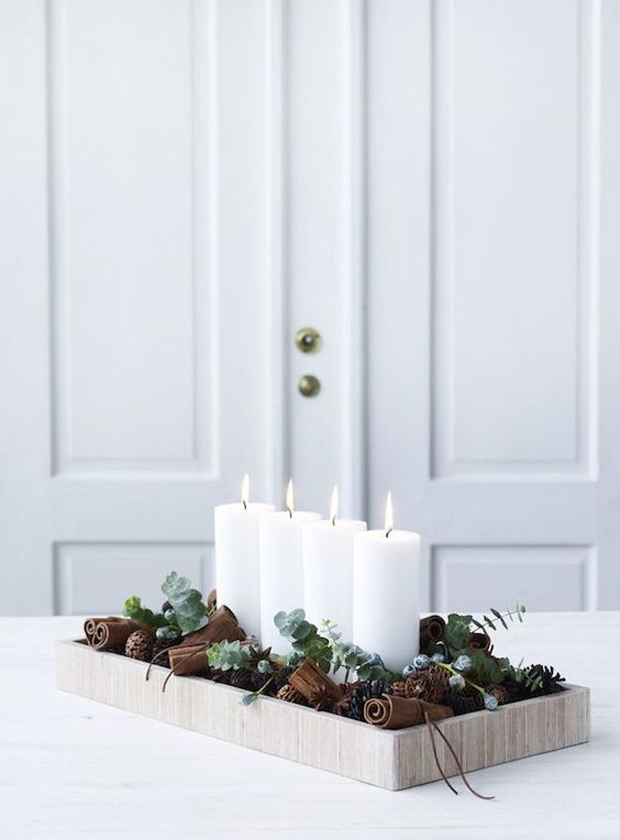 7 ideas para decorar navidad con lo que tienes en casa velas