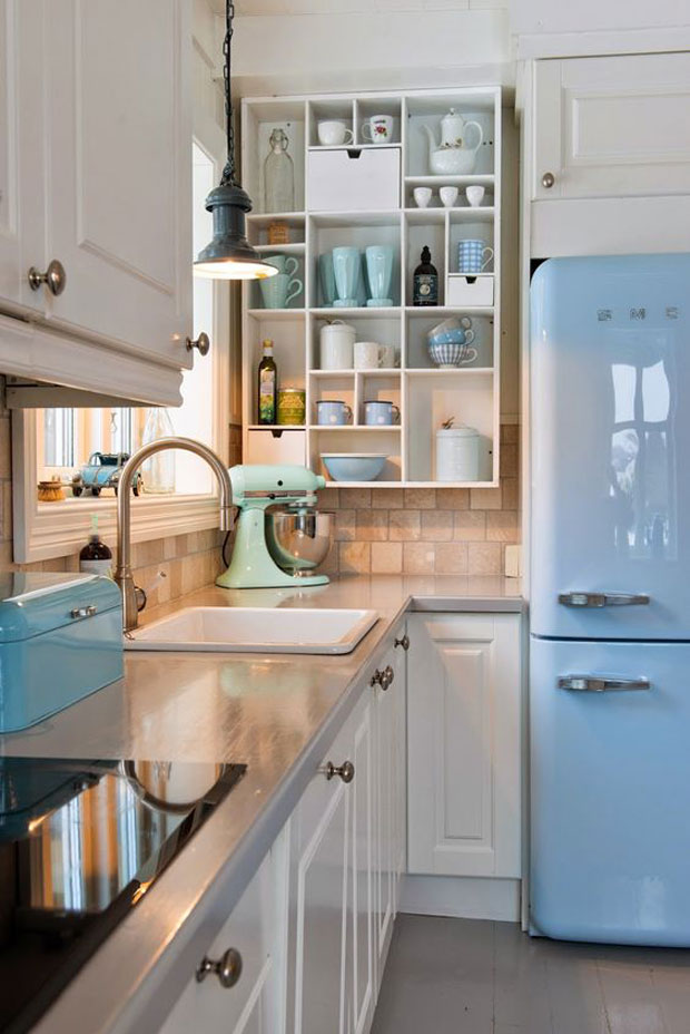 ponle color decora en azul cocina detalles azules