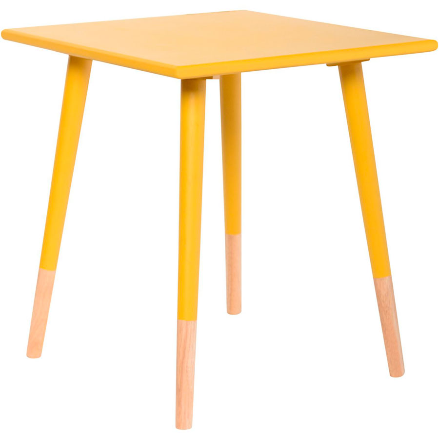 conoces el half painted mesa cuadrada colour